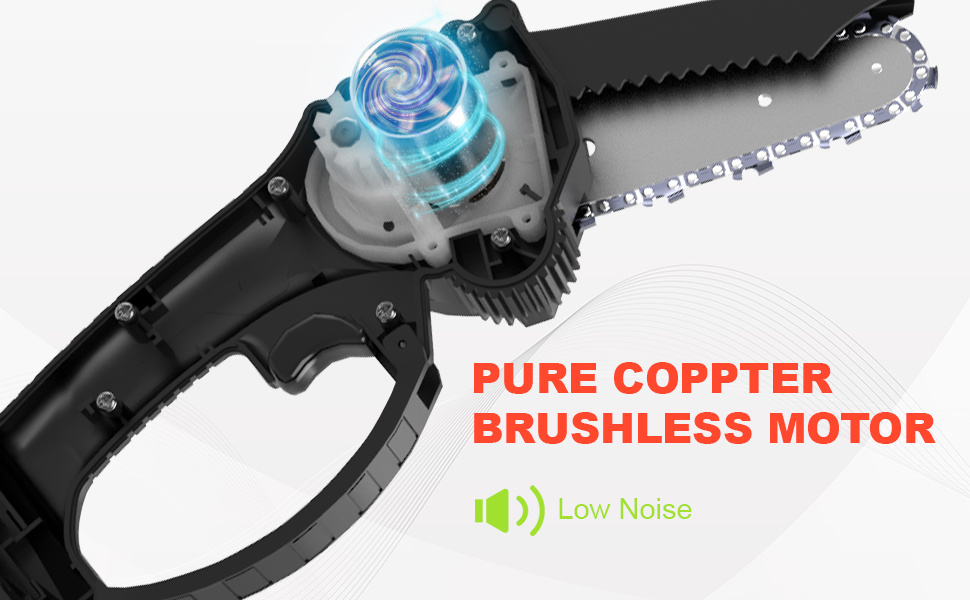 Portable-Lightweight/One Hand Operation-DC20V Max-Li-ion Battery-Cordless/Electric-Garden Trees/Branches/Shrub/Woods-Chainsaw/Lopper-Power Tools