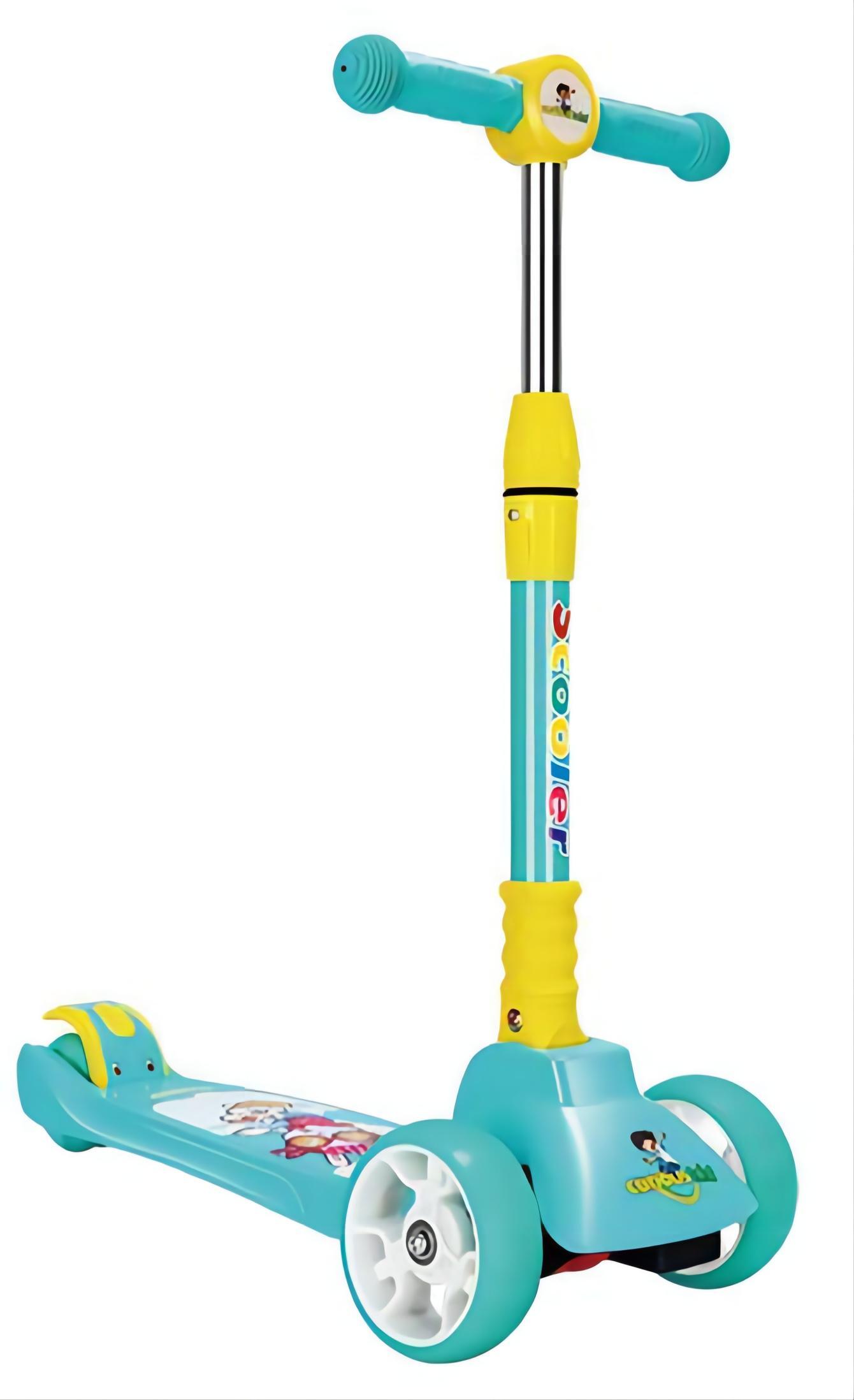 Stc-208A Stronger Wheels-with-LED Flash Lights-Children/Kids-Sports/Training-Scooters