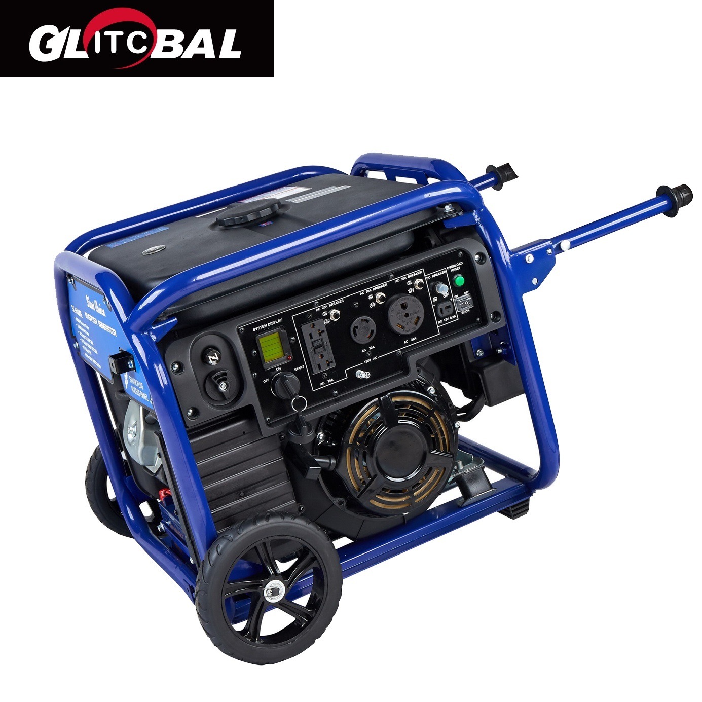 7kw Portable Super Silent Petrol Digital Inverter Generator