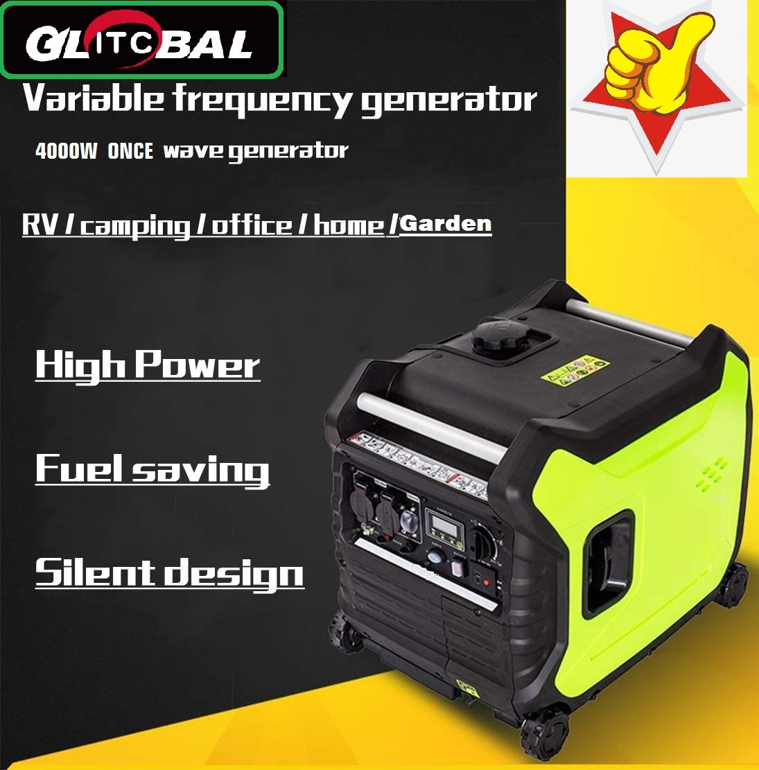 4.0kw Super Powerful Petrol Digital Inverter Generator