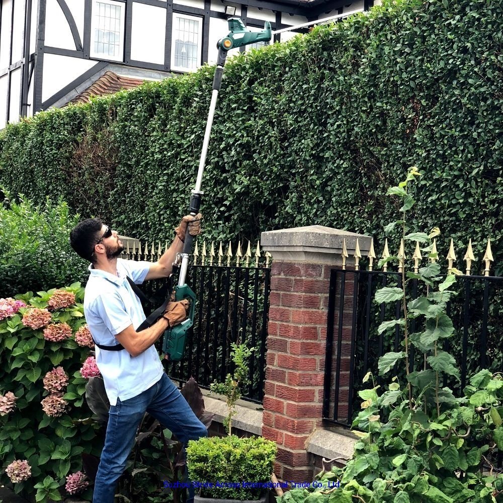 40V Powerful Telescopic Lithium Battery Cordless Hedge Trimmer