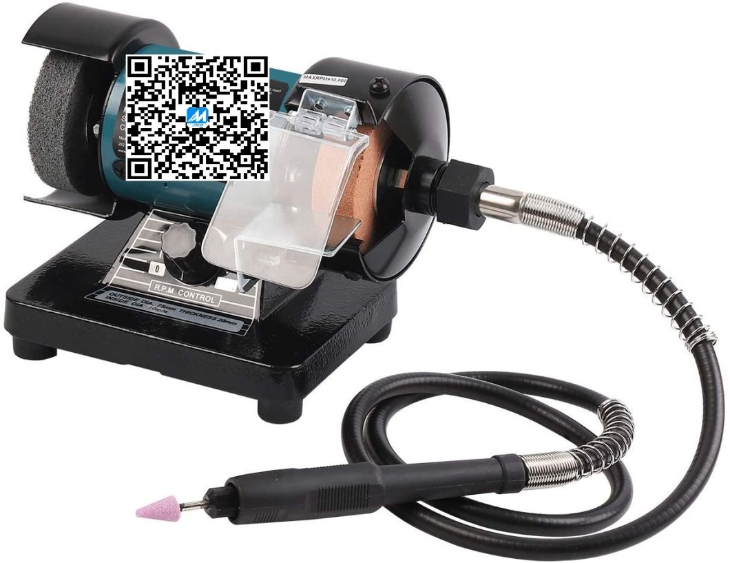 Multi Electric Polishing Bench Grinder with Flexible Shaft Power Tool