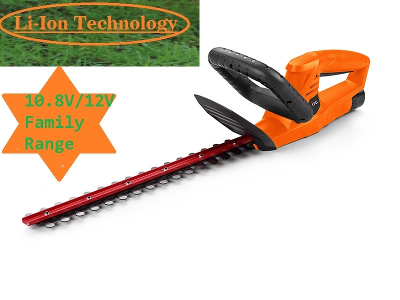 10.8V/12V Lithium Battery Cordless Hedge Trimmer