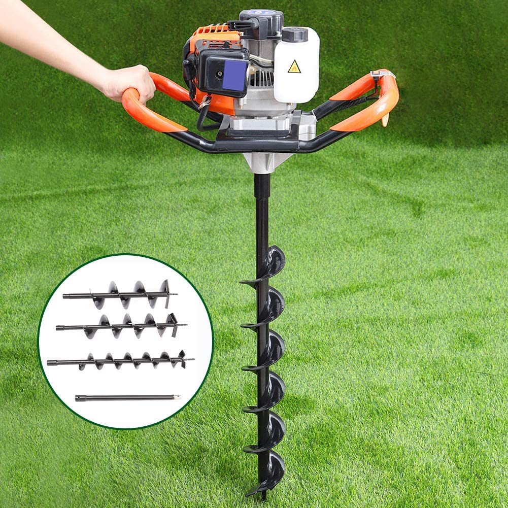 2.4kw Stronger Powerful Earth Auger Garden Farm Tool