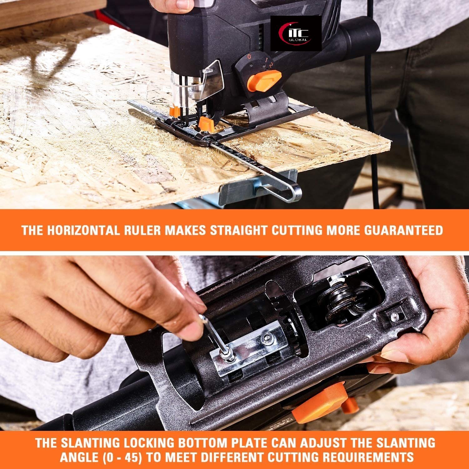 Electric Jigsaw 600W with Different Variable Speed Settings