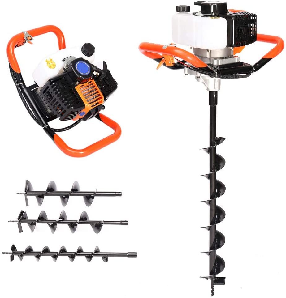 71cc 2.8kw Petrol Earth Auger Professional Garden Farm Tool