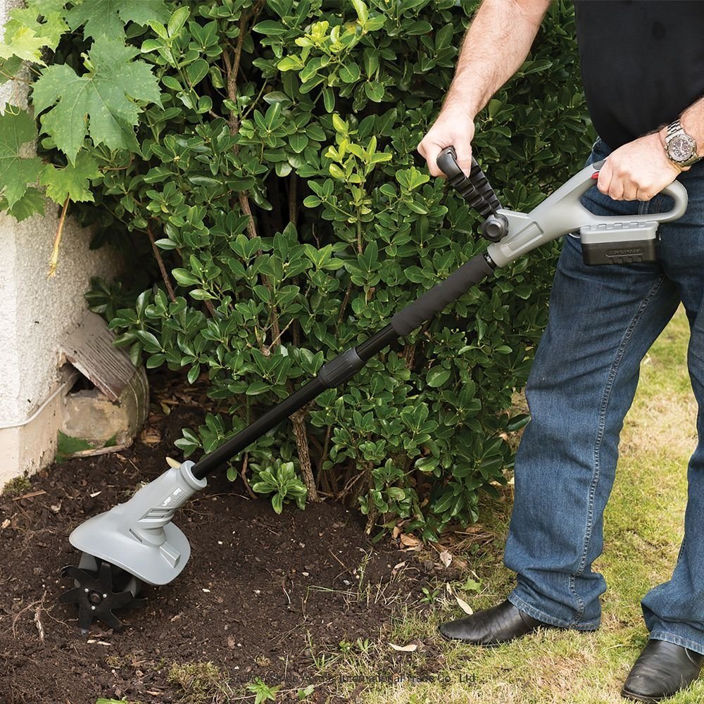 New 18V Powerful Lithium Battery Cordless Garden Portable Cultivator