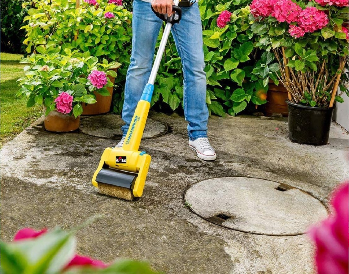 New Electric Weed Cleaner/Patio Sweeper/Ground Roller Sweeper Garden Power Tool