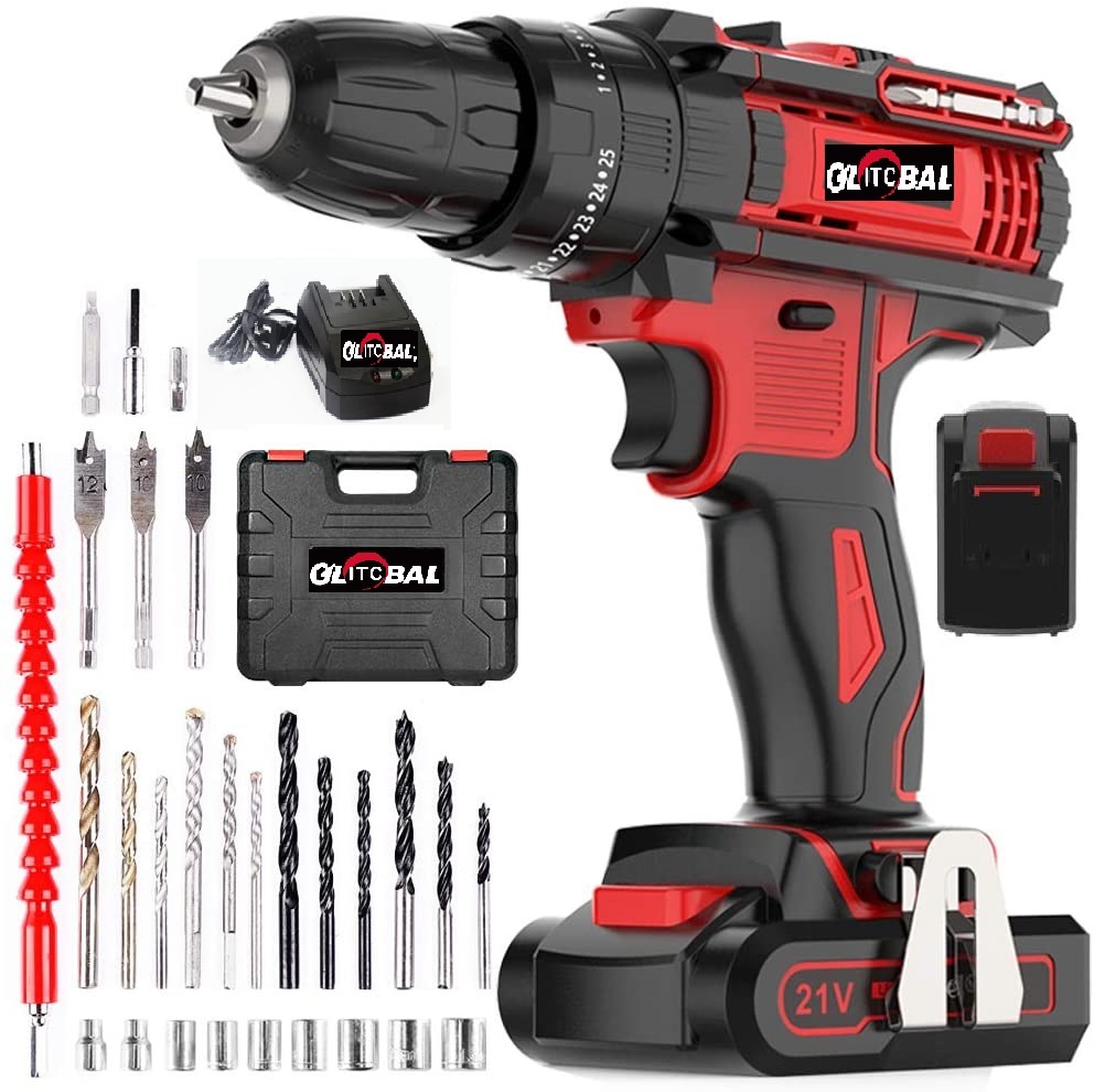 New 18V Lithium-Ion Battery-Cordless-Electric-18V Power Tool Family-Impact Drill