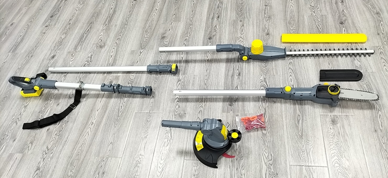 2021-New-DC20V-Max Powerful Li-ion Battery Cordless/Electric Telescopic/Pole Garden Hedge Trimmer-Power Tools