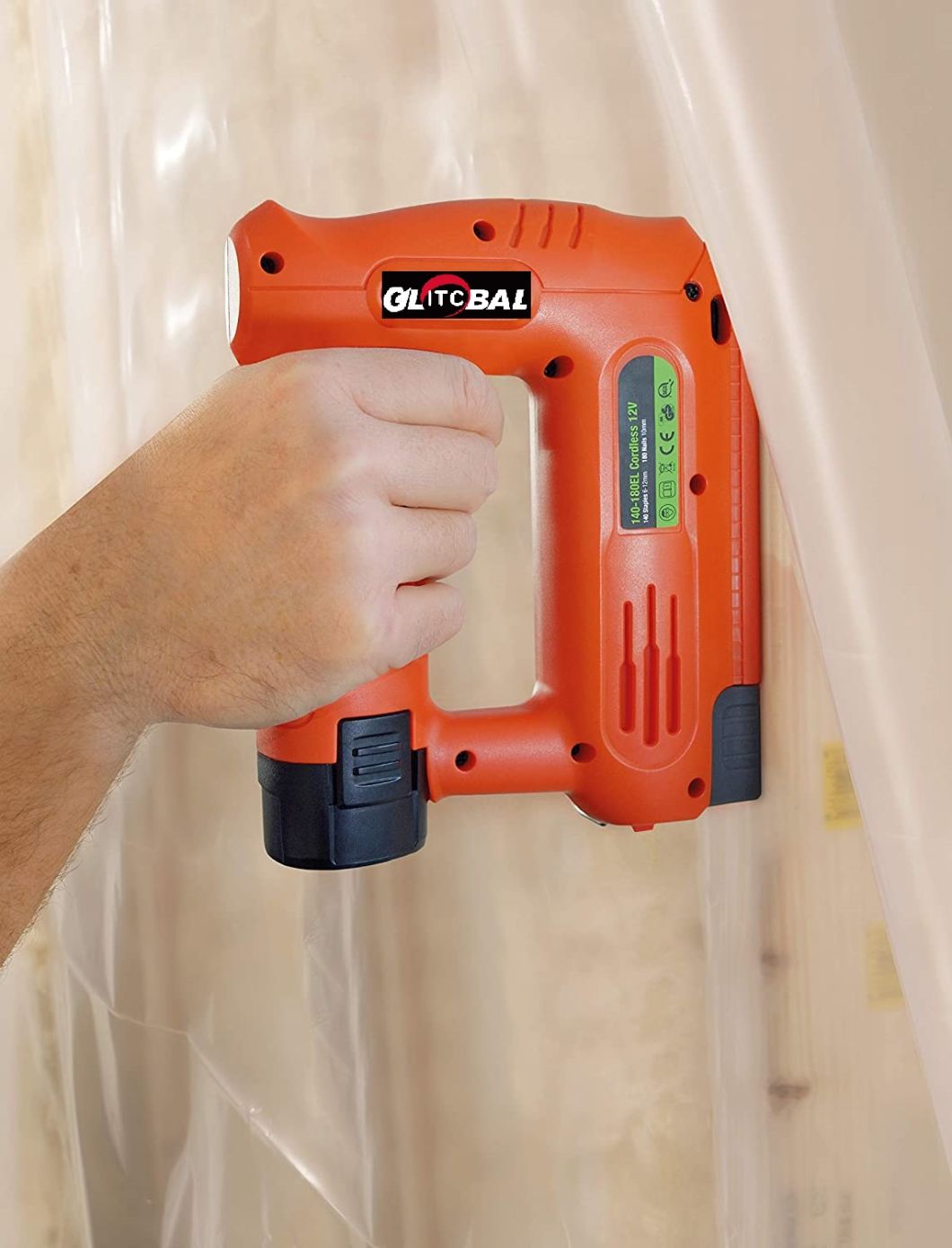 Greenline-18V (20V Max) Li-ion Battery Cordless/Electric Staple&Nail Gun-Power Tools