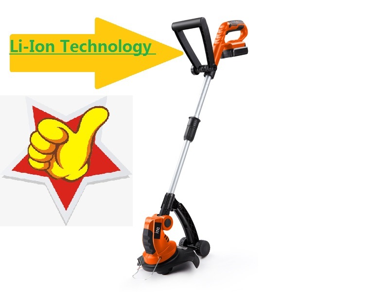 New Blue Line-DC20V Professional-Li-ion Battery Cordless/Electric Garden Grass Trimmer-Power Tools