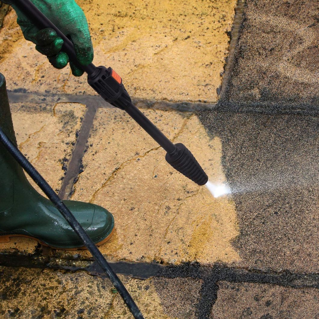 1800W Professional-Electric High Pressure Washer with Hose Roller-Car/Garden/House-Cleaning Machine-Power Tools