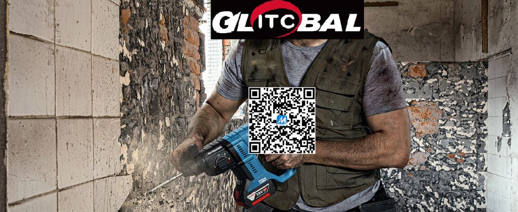 Greenline 18V (20V Max) Lithium-Ion Battery-Cordless/Electric Rotary Hammer Drill-Power Tools