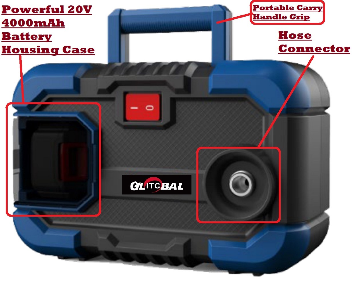 2021 New-Brushless Motor Design-Powerful Li-ion Battery/Cordless/Electric-High Pressure Washer/Cleaning-Garden Power-Machine Tools