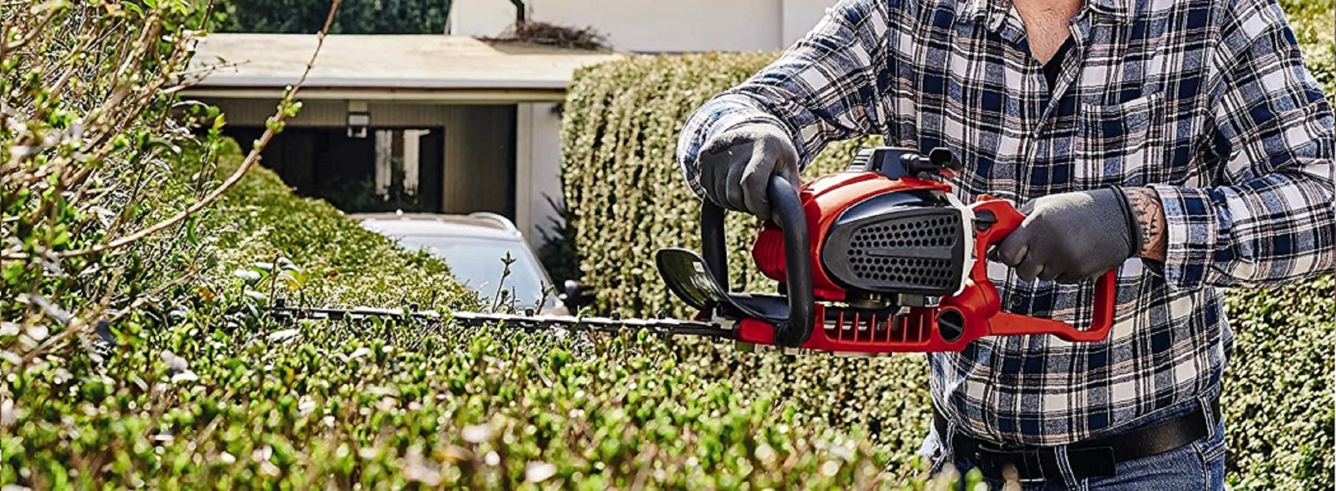 dual Double Sided Blade Style Gasoline Hedge Trimmer-Garden Power Tools