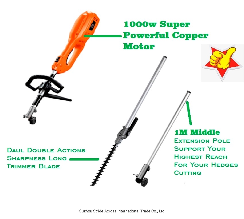 Super Powerful Electric Pole Hedge Trimmer