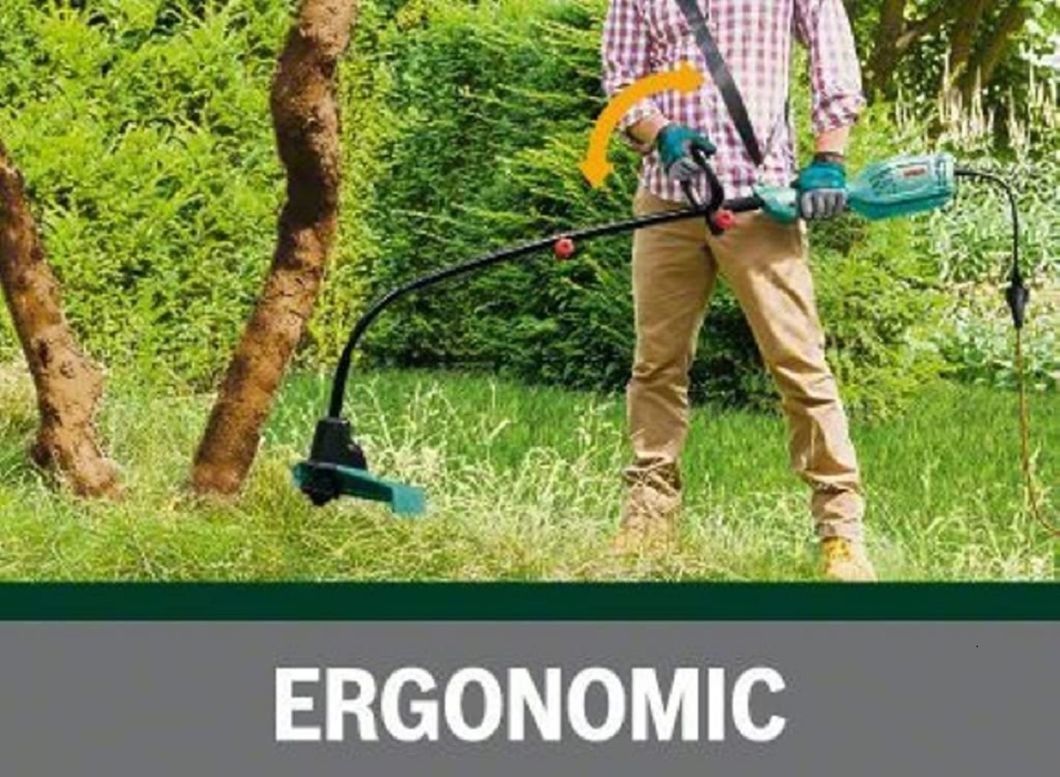 800W Power Professional Rear Motor Electric Grass Trimmer
