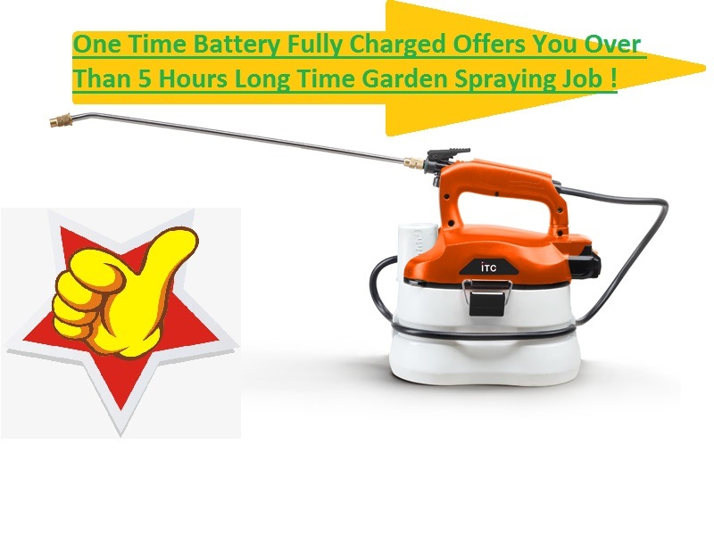 20V Li-ion Battery Compatible Cordless Electric Garden Sprayer-Garden Power Tools