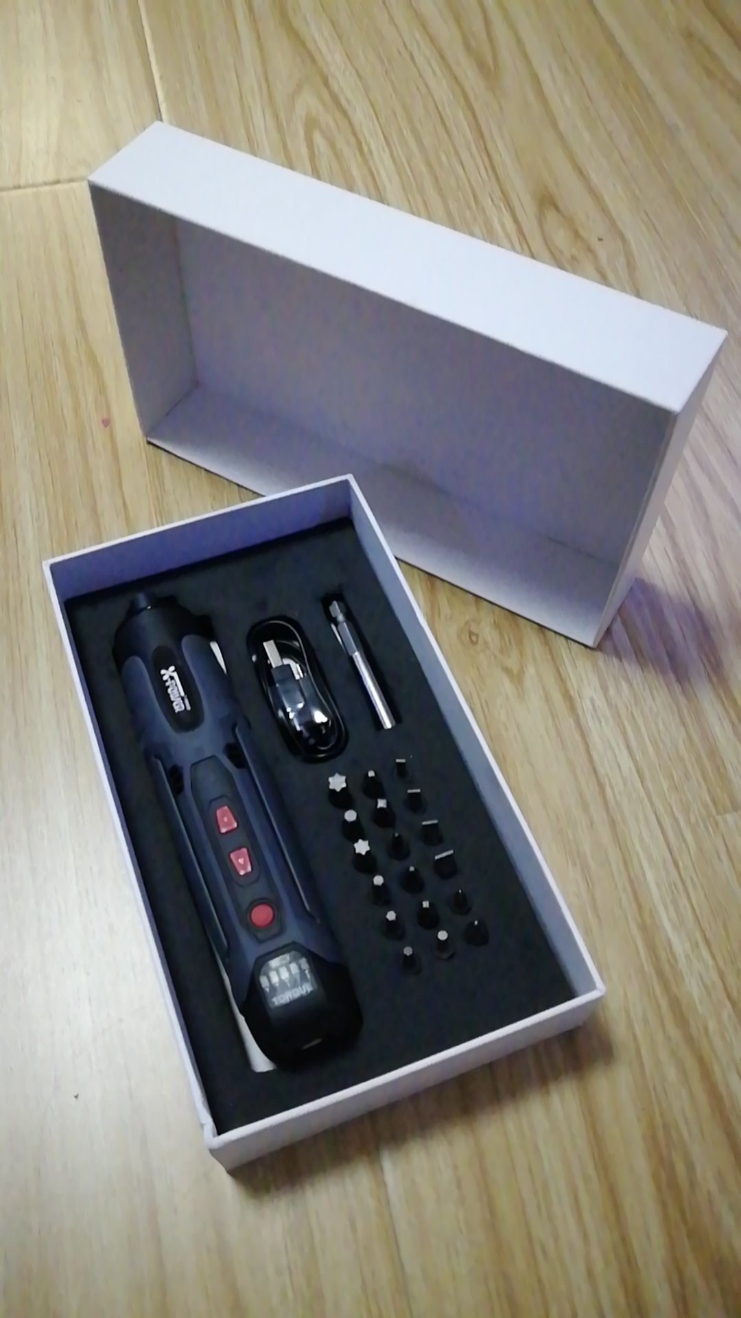 Your I-Phone Portable Multi Cordless Electric Screwdriver Set-Power Tools