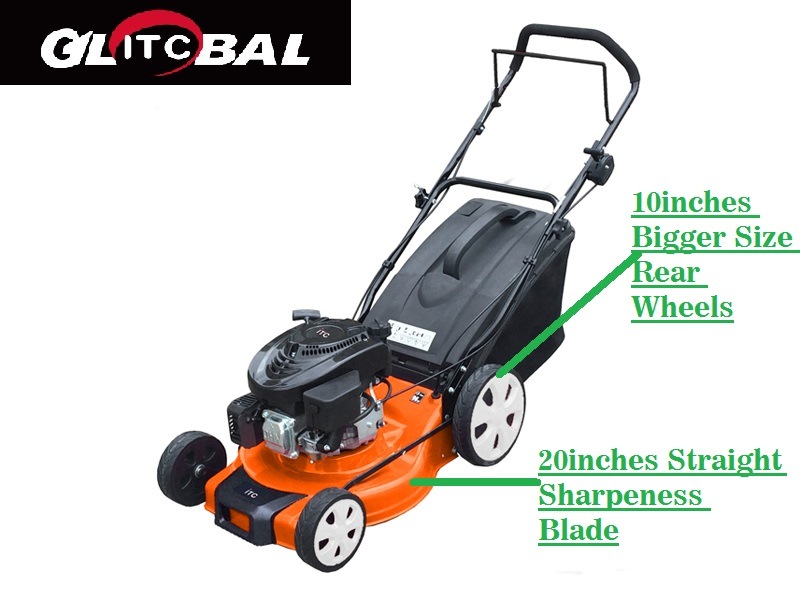 20inches Hand Push Type Petrol Lawn Mower Garden Machine Tool