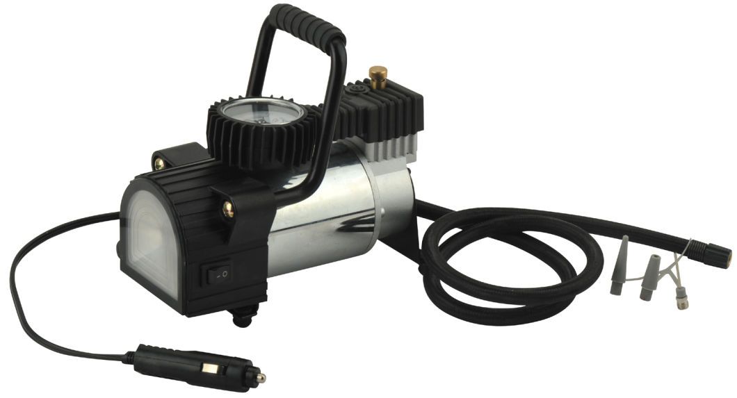 12V LED Torch Portable Electric Air Compressor/Inflator/Pump Car Accessories-Power Tools