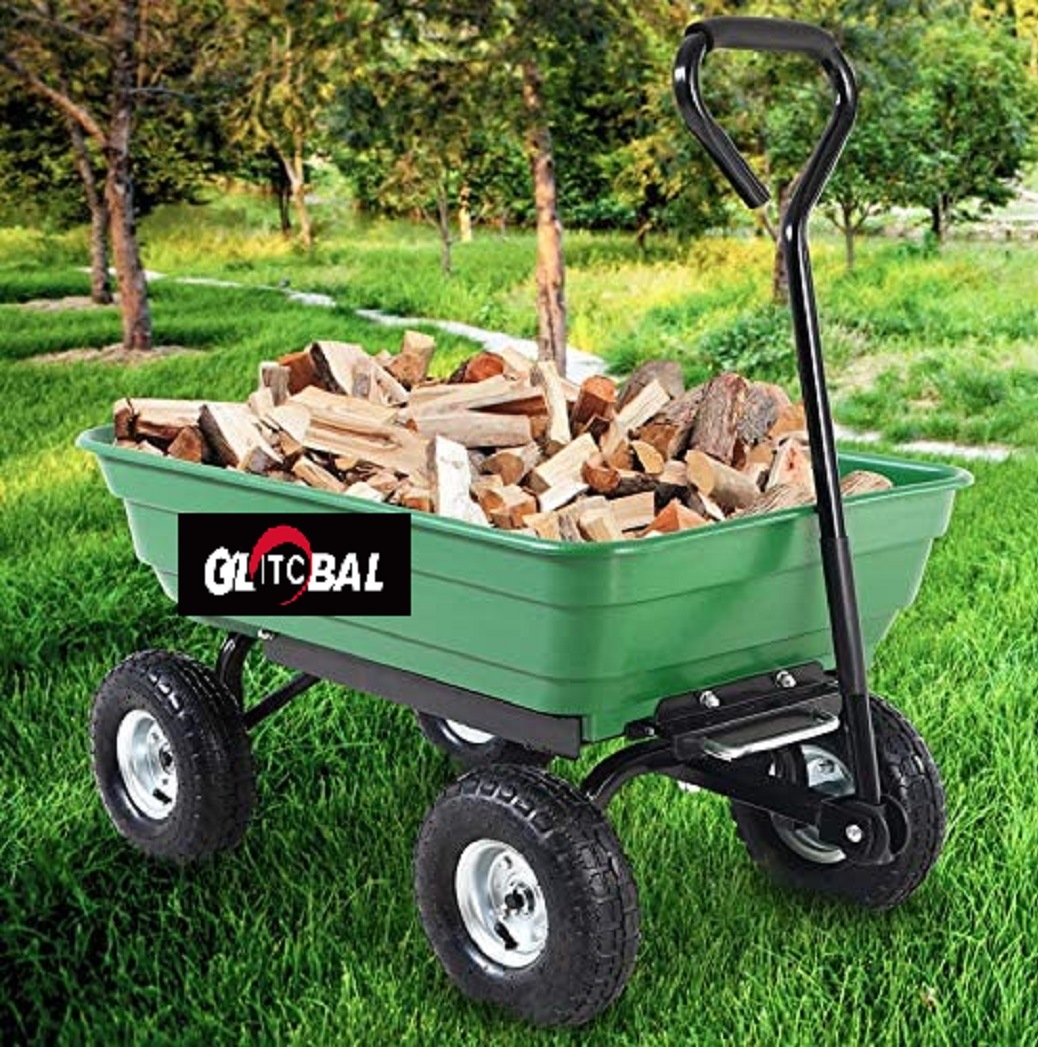 75L Garden Trolly, Wheelbarrow, Garden Cart Tool