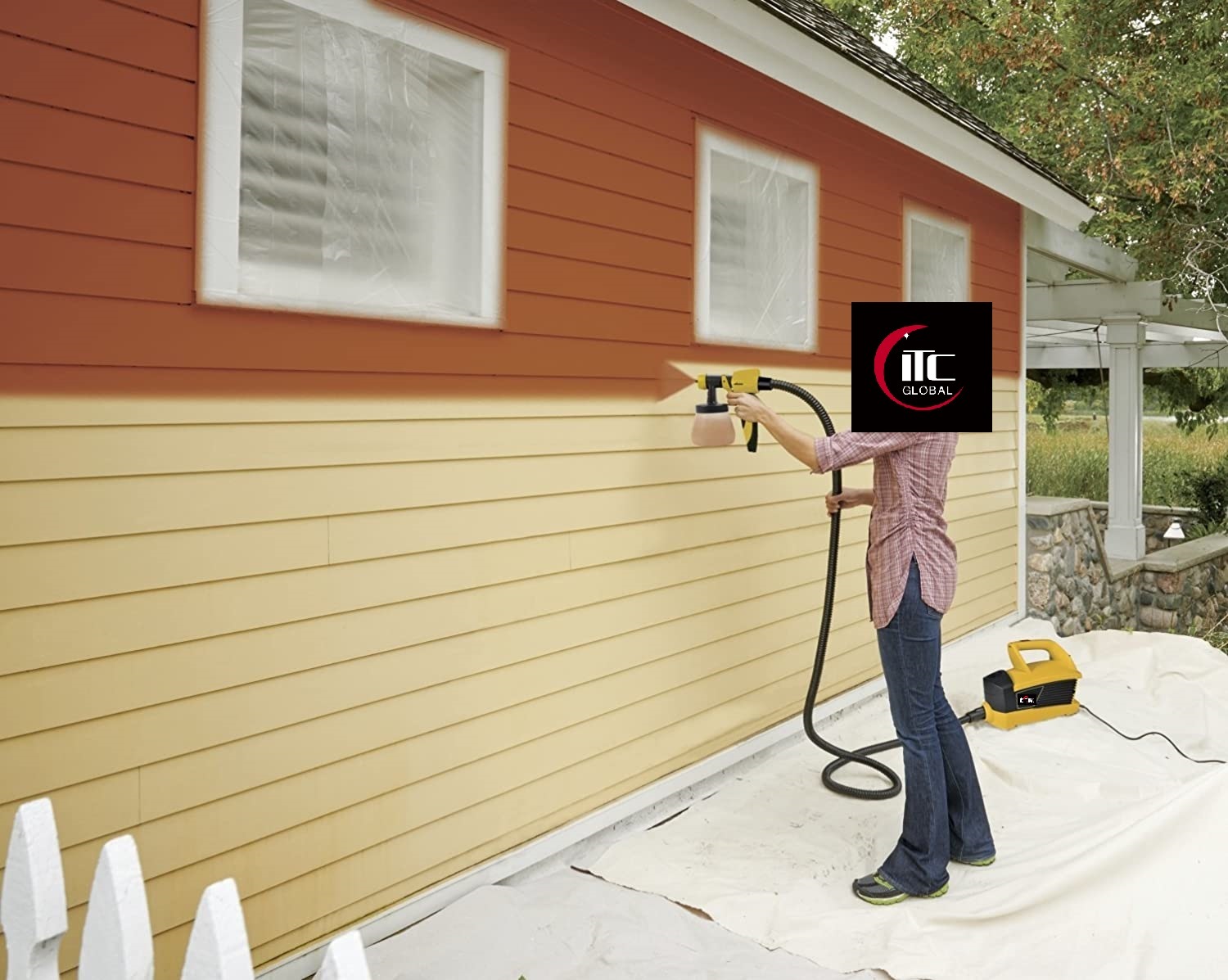 Phsg003 Professional Electric Painting Sprayer-Painting Spraying Gun Power Tools