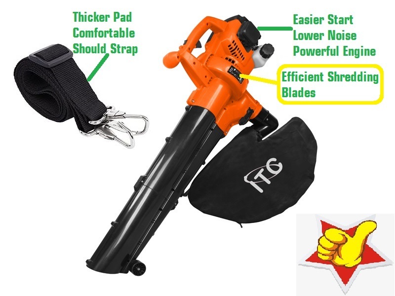 Super Powerful Petrol Engine Blower/Vacuum/Shredder Garden Power Machine Tool