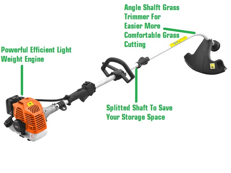 Powerful Petrol Grass Trimmer Garden Machine Tool