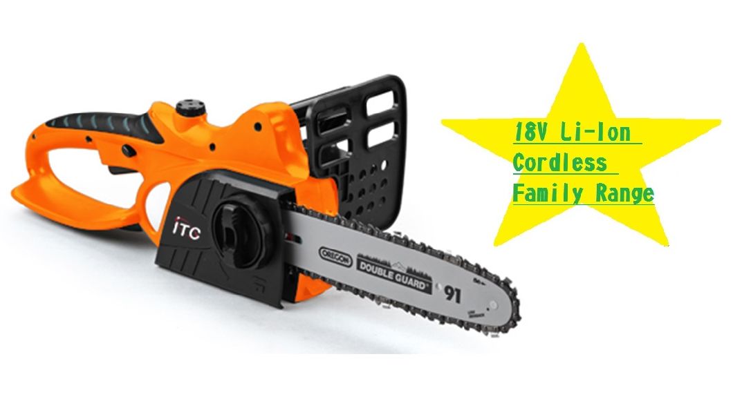 18V Powerful Lithium Battery Cordless Chain Saw