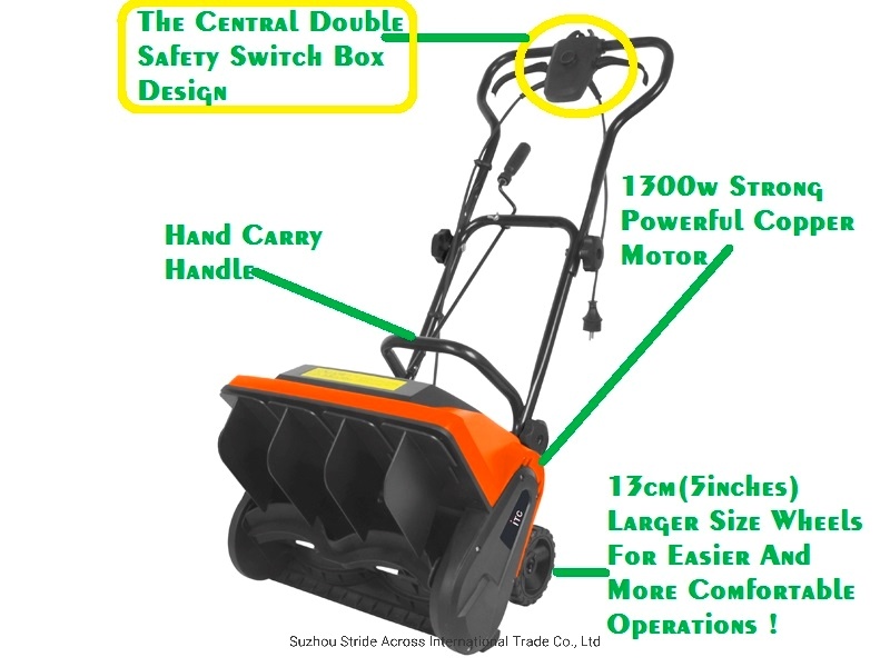 1300W Powerful Electric Snow Thrower/Blower