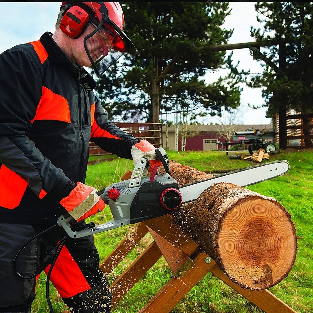 2400W 100% Copper Motor Powerful-Electric Garden Chainsaw-Wood/Tree/Branches Cutting- Power Tools