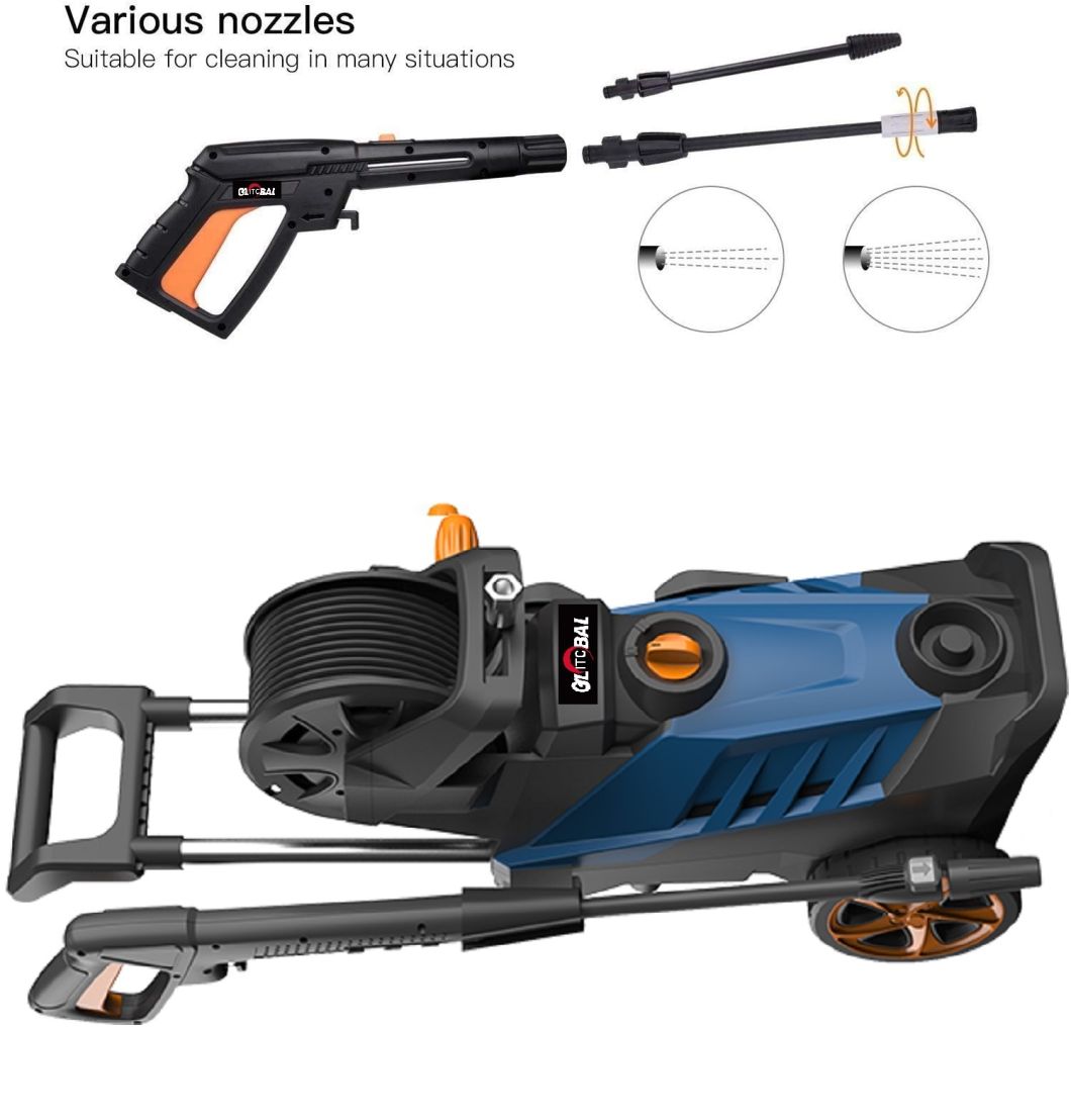 1800W Powerful-Electric High Pressure Washer/Cleaner-Garden Power Tool Machines