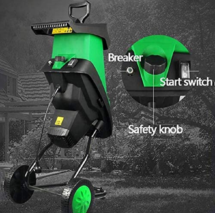 2500W Net Power Professional Electric Garden Shredder-Power Tools