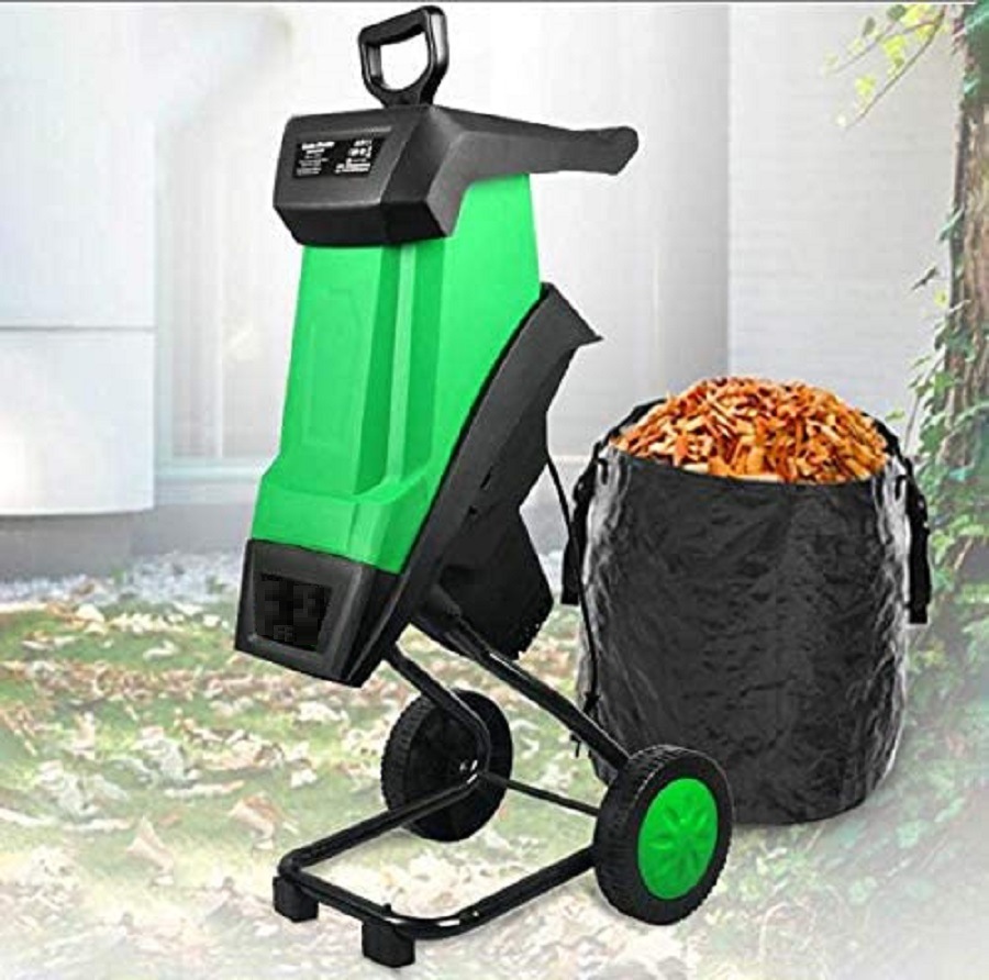 2500W-Powerful Electric Garden Shredder with-Larger 45L Whole Plastic Case-Power Tools