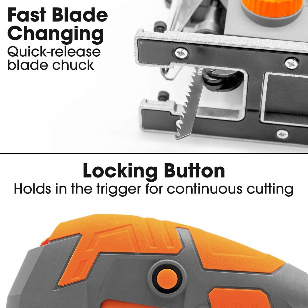 New Professional-Electric Jigsaw-Laser Precision-Woodworking Saw Machine-Power Tools