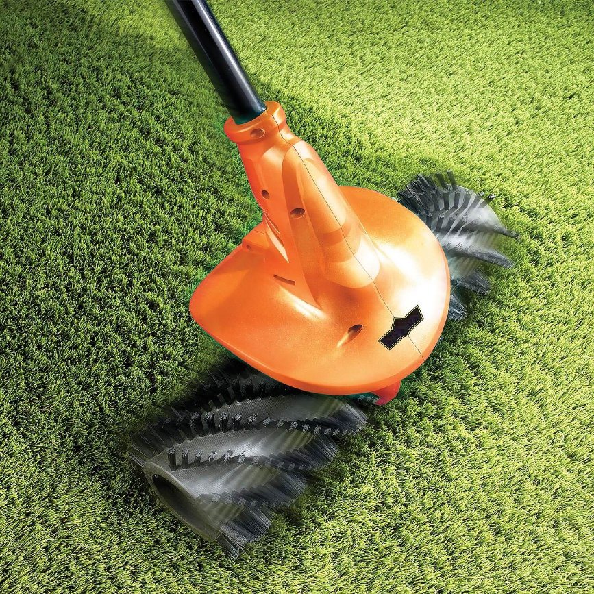 Unique Design-Powerful Li-ion Battery-Cordless/Electric-Power Garden-Tool Machines-Artificial Lawn-Grass Power-Brush/Sweeper