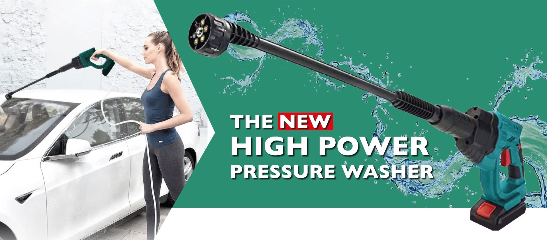 DC20V Max-Li-ion Battery-Portable Cordless/Electric-Cleaning Power-Tool Machines- High Pressure Washer