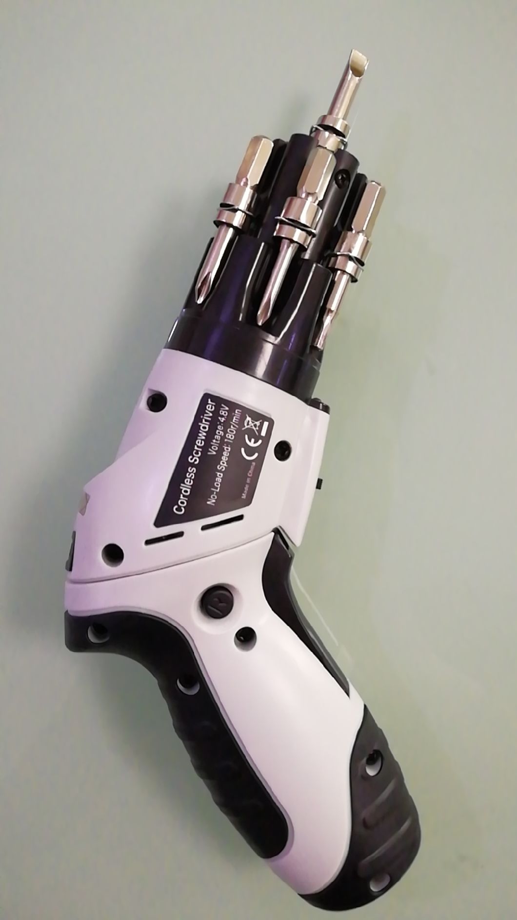 New Professional-Portable with-Bits Storage-Machine Head-Li-ion Battery-Cordless/Electric-Power Tools-Screwdriver