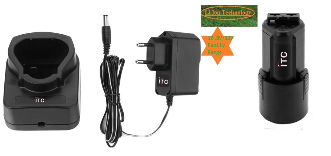 12V Max-Lithium-Ion-Battery Cordless/Electric Multi Garden Grass/Hedge Trimmer/Shear/Cutter-Power Tools