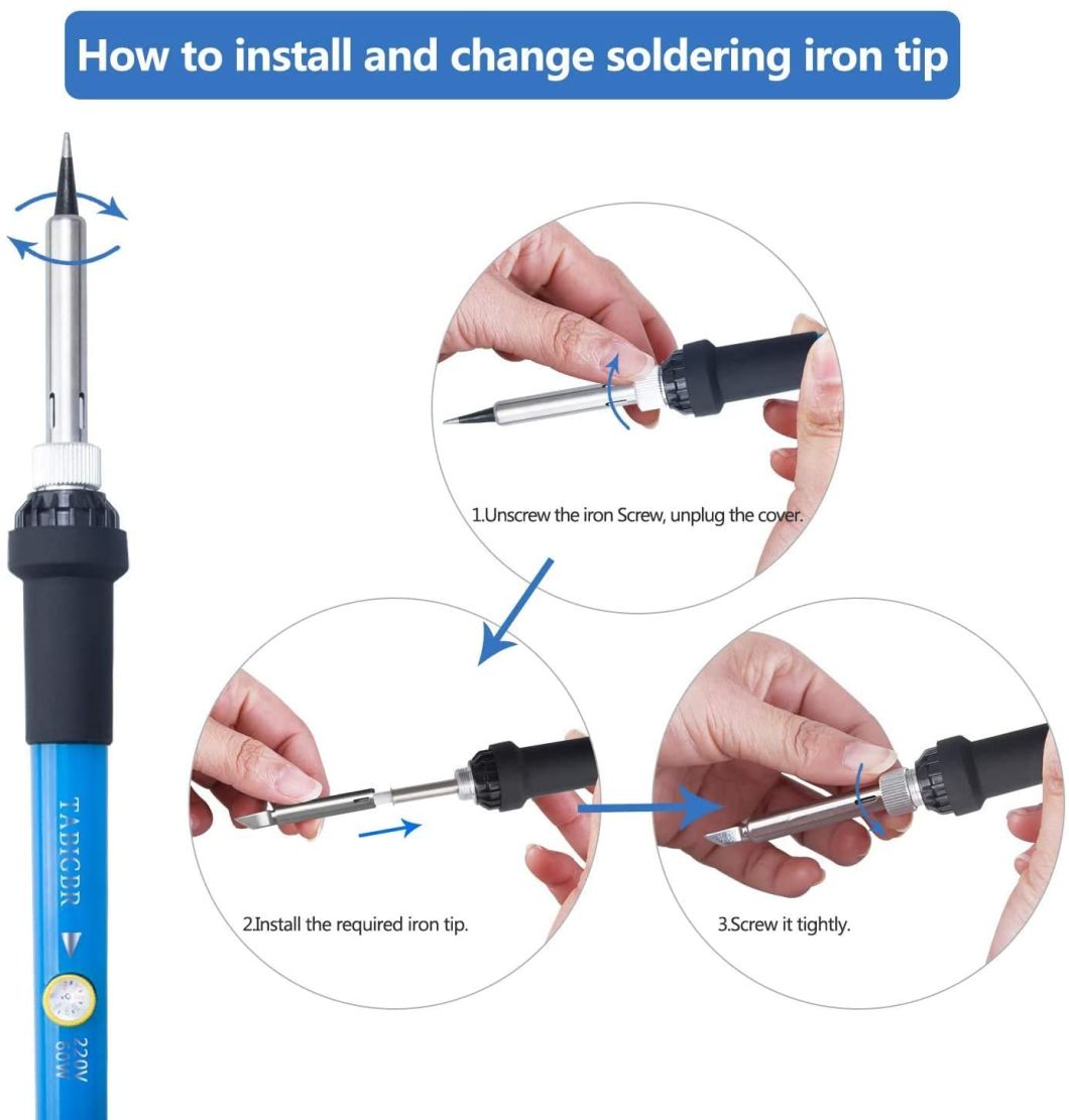 Super Easy/Fast Efficieny Electric Soldering Iron Gun/Welding Iron Gun-Power Tools