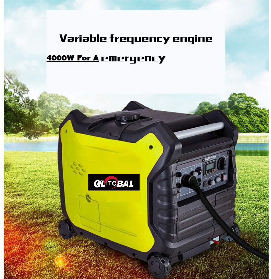 4.0kw Inverter Gasoline Generators with Digital Display-Super Silent Power Tools