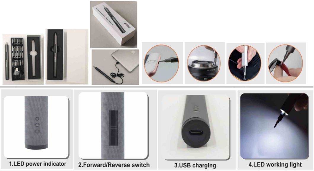 New 3.6V-Precision Cordless Screwdriver for Mini Screws Driver-Power Tools