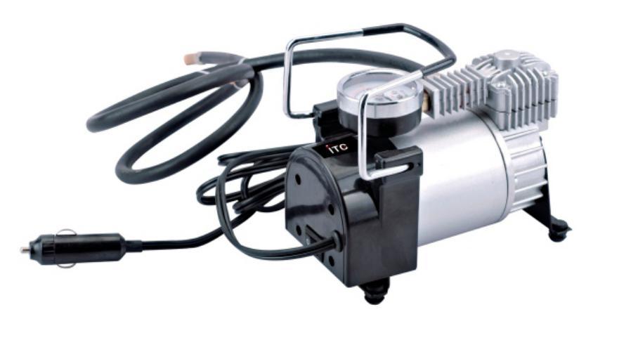 5m-Spring Extendable Coiled Hose Electric Air Compressor/Inflator/Pump-Power Tools