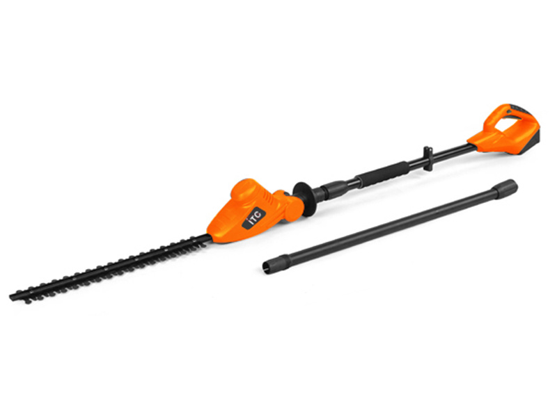 18V Powerful Lithium Battery Cordless Hedge Trimmer with Extension Pole