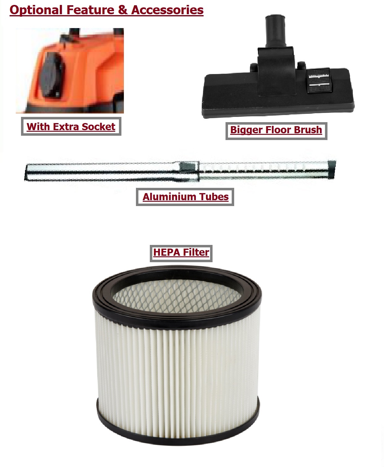 1200W Electric Vacuum Cleaner with 30L Container Power Tool