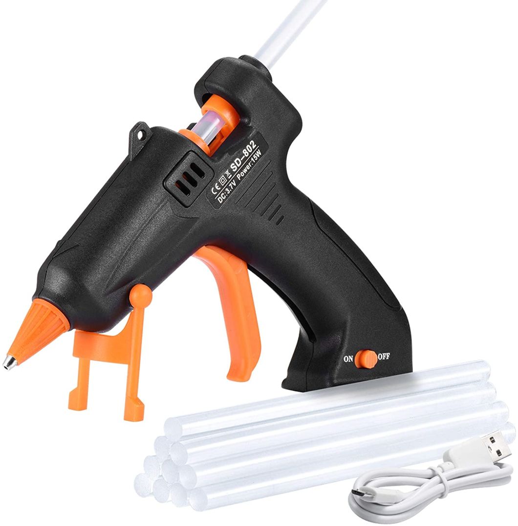3.7V Digital Lithium-Ion Battery Cordless Electric Gluegun-DIY Power Tools