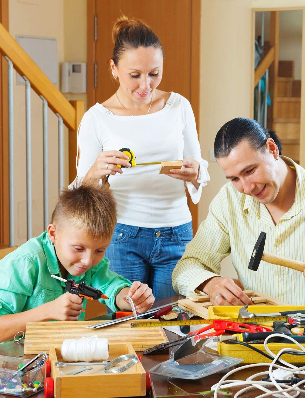 3.7V Digital Lithium-Ion Battery Cordless Electric Gluegun-DIY Power Tools