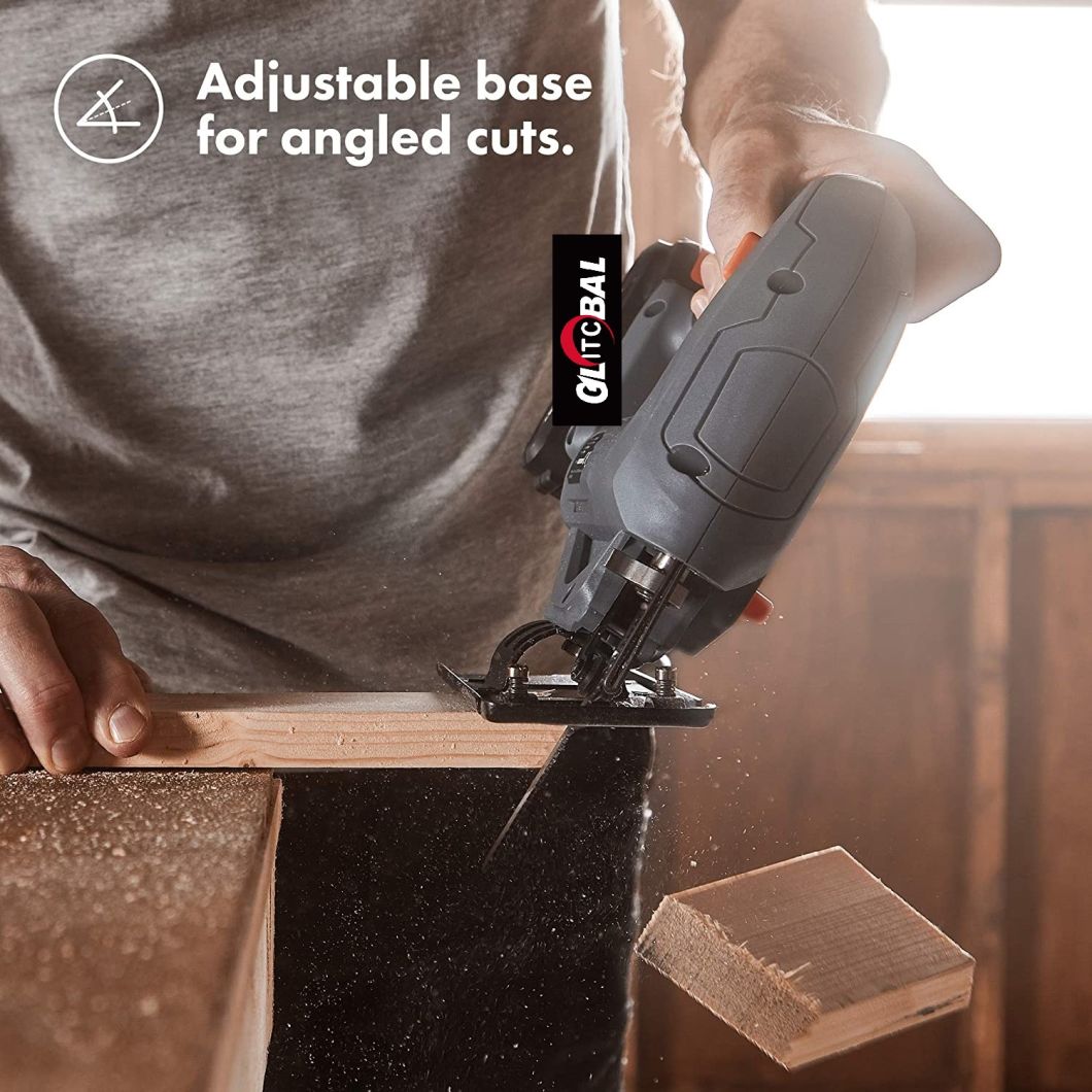 Professional-DC20V Max (18V) -Powerful Lithium-Ion Battery-Cordless Jig Saw-Power Tools